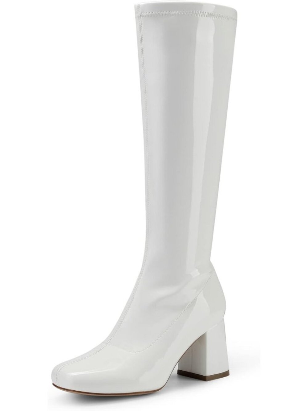 Stylish Chunky Knee High Gogo Boots for Women - Trendy Fashion Footwear